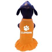  Clemson Pet Cheer Dress