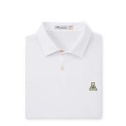  Appalachian State Peter Millar Featherweight Melange Polo