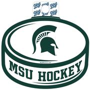  Msu Hockey Puck Decal