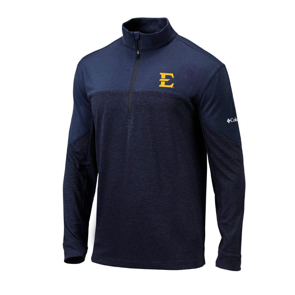 Bucs | ETSU Columbia Golf Omni-Wick Home Course 1/4 Zip Pullover ...