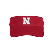  Nebraska Adidas Coach Thin Visor