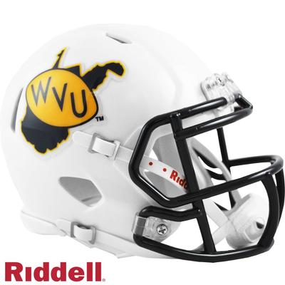 West Virginia Throwback Mini Speed Helmet