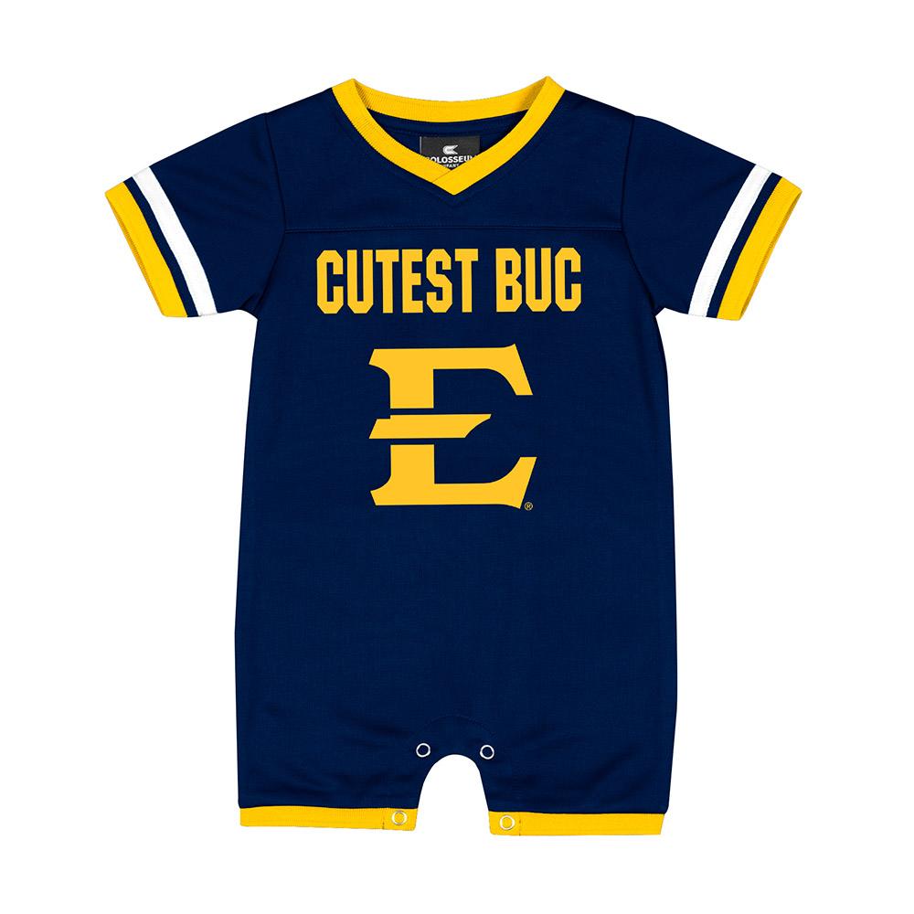 Bucs, ETSU Infant Magical Jersey Romper