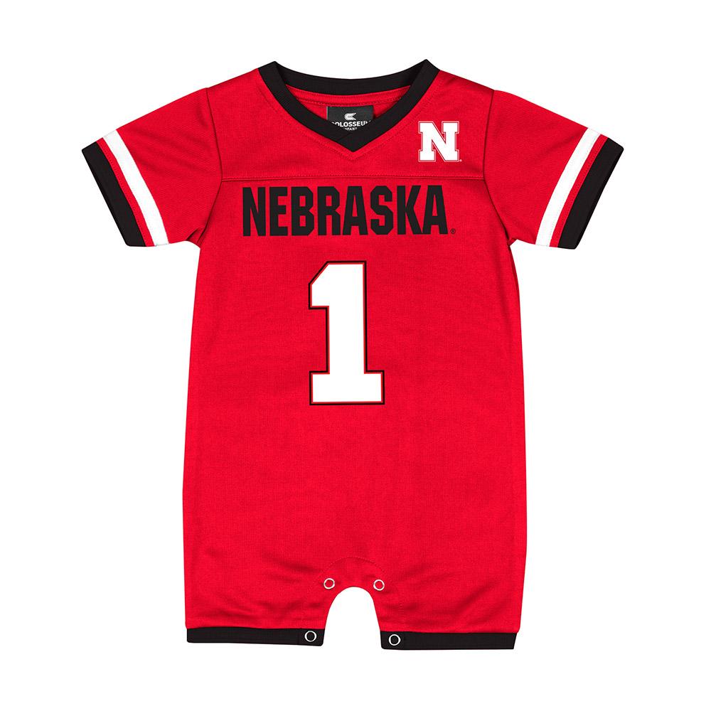 Nebraska Infant Magical Jersey Romper - Red