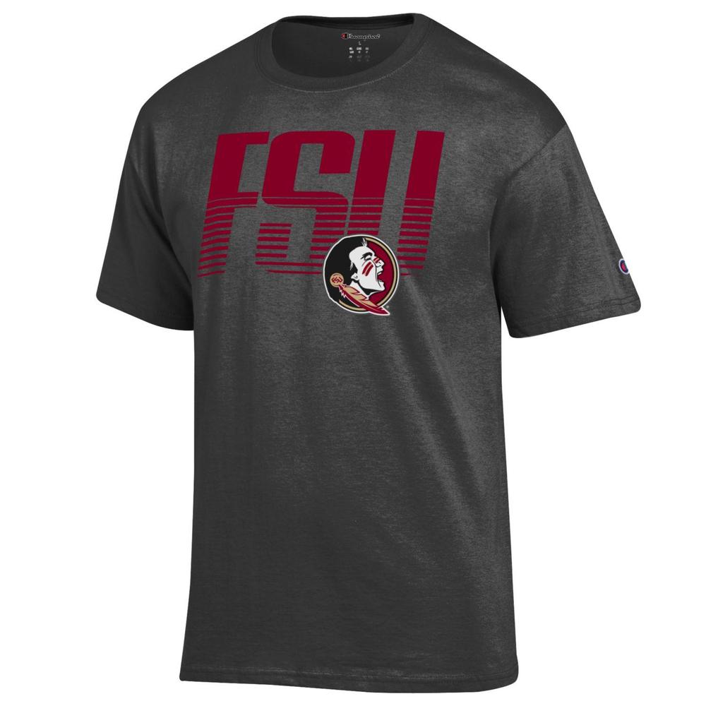 FSU | Florida State Champion Wordmark Fade Tee | Alumni Hall