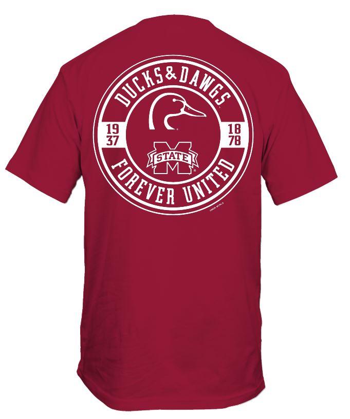 Bulldogs | Mississippi State Ducks Unlimited Comfort Colors Logo Tee ...