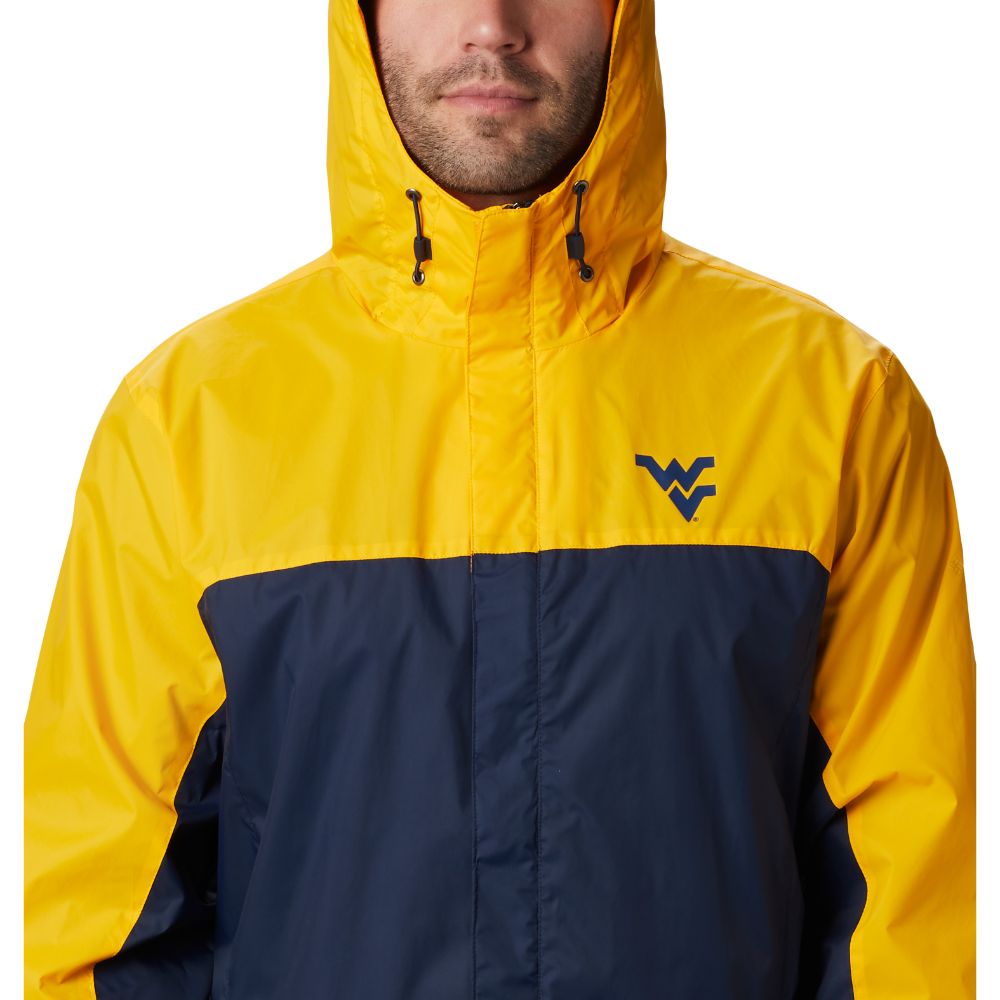 Columbia Men's White West Virginia Mountaineers Santa Ana Anorak  Quarter-Zip Jacket - ShopStyle