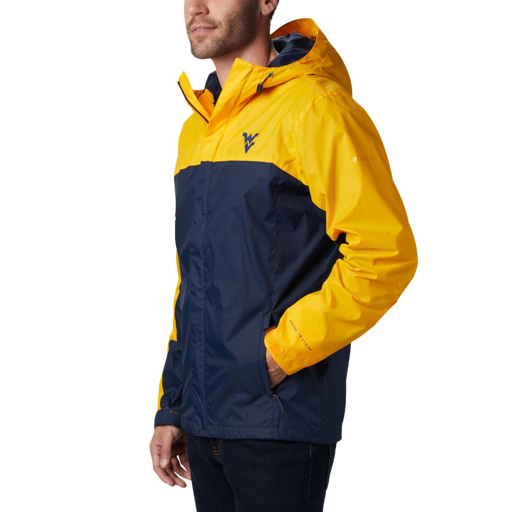 Columbia Men's White West Virginia Mountaineers Santa Ana Anorak  Quarter-Zip Jacket - ShopStyle