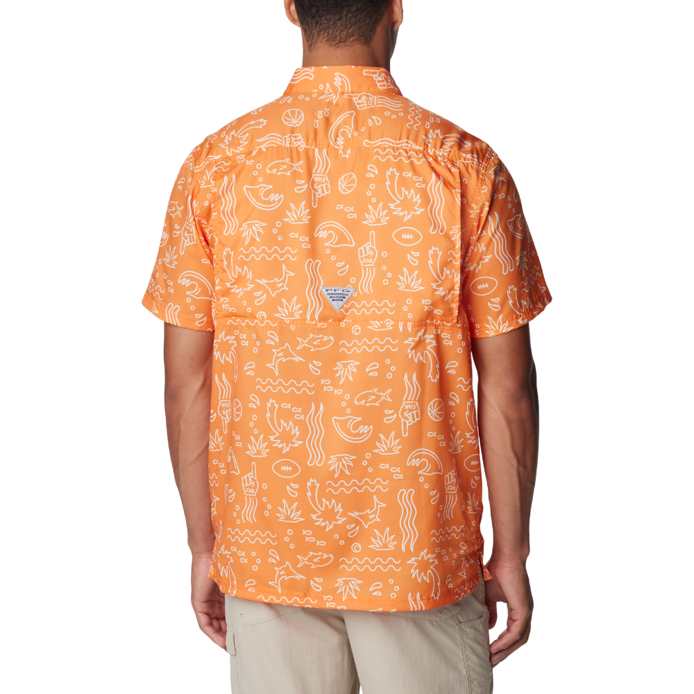 Vols, Tennessee Tommy Bahama Coast Luminescent Fronds Camp Shirt