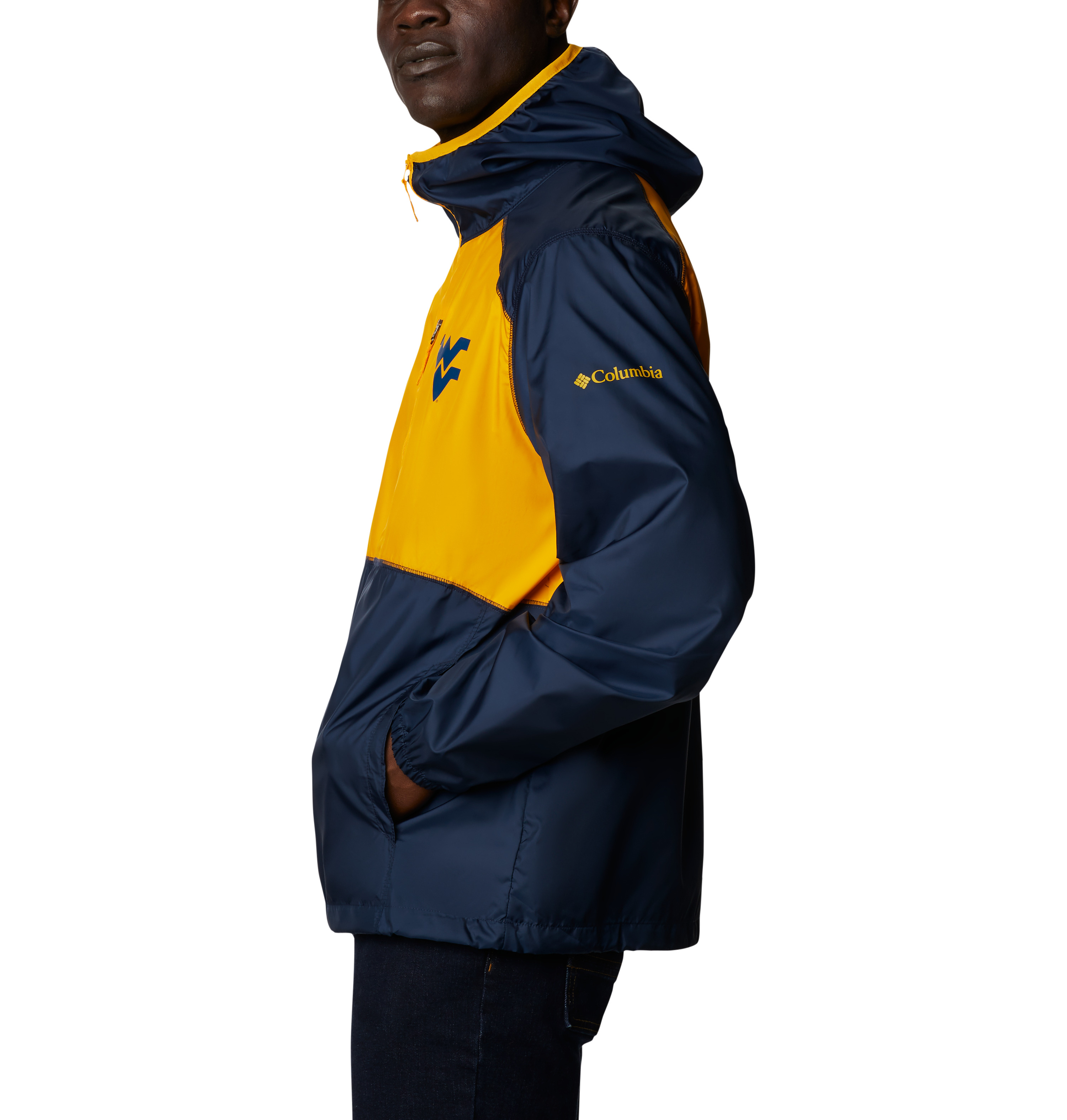 Columbia Men's White West Virginia Mountaineers Santa Ana Anorak  Quarter-Zip Jacket - ShopStyle