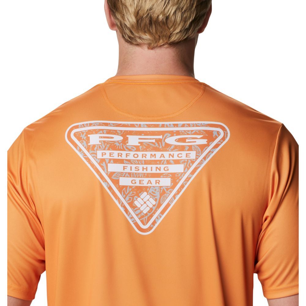 Men's Columbia Tennessee Orange Tennessee Volunteers Terminal Tackle  Omni-Shade T-Shirt