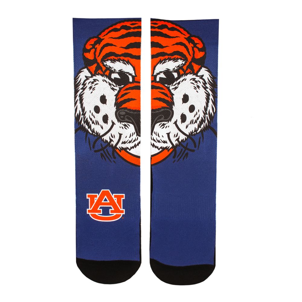 Unisex Rock Em Socks Auburn Tigers Multi-Stripe 2-Pack Team