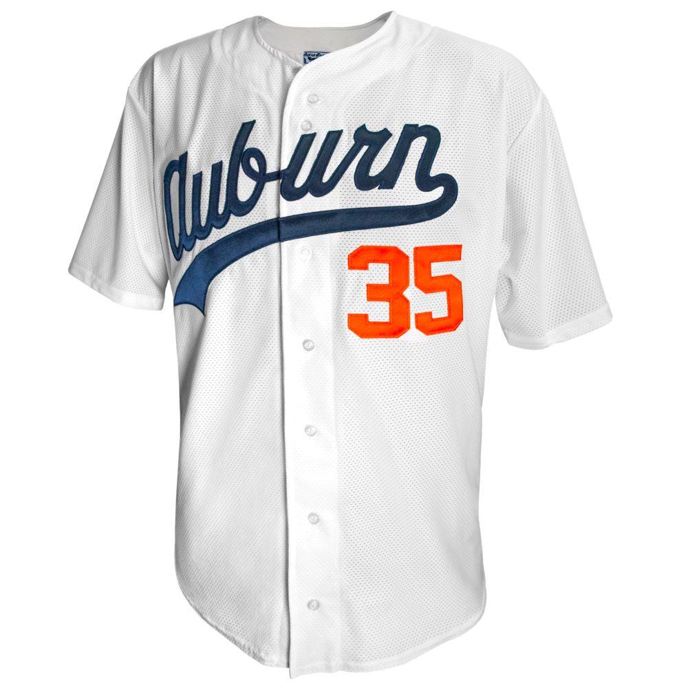 Auburn Baseball Honors Frank Thomas, Debuts Orange Jerseys