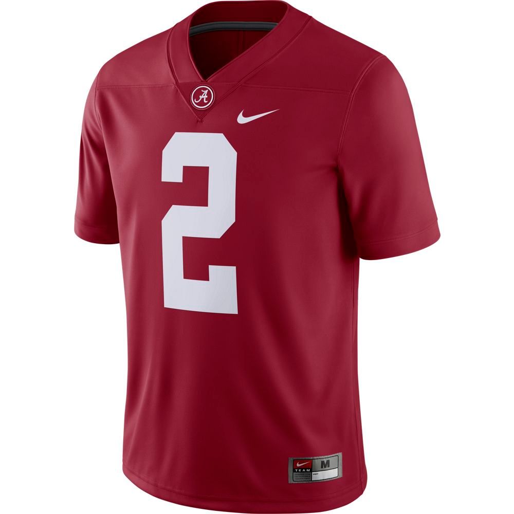 Nike Youth Alabama Crimson Tide Derrick Henry #2 Untouchable Game Football Jersey - Crimson - S Each