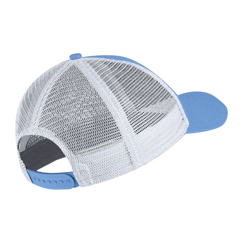 Nike Carolina AeroBill True Baseball Fitted Hat - Carolina Blue Bill with  White Crown