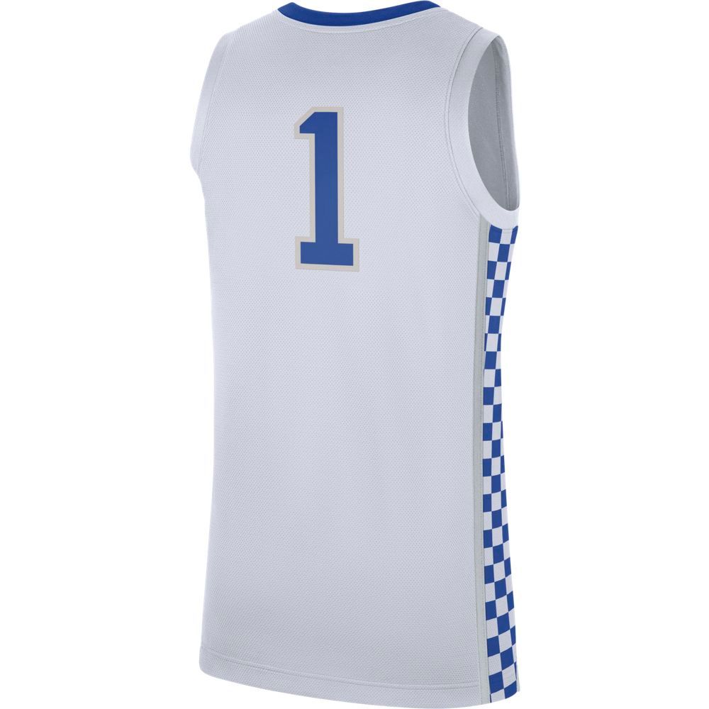 Cats, Kentucky Nike Replica Black Baseball Jersey