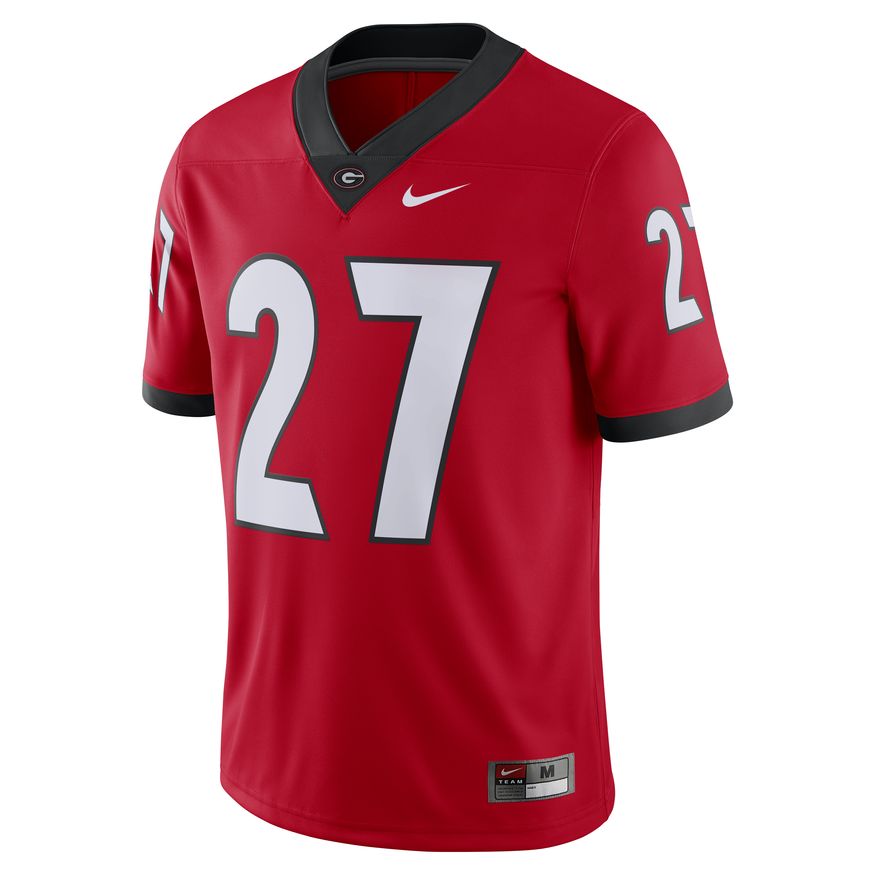 Alumni Hall Dawgs, Georgia Nike Nick Chubb # 27 Game Jersey Alumni Hall