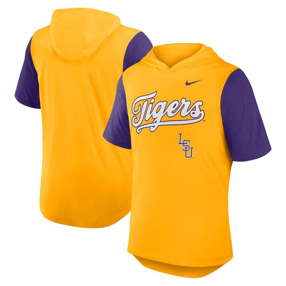 LSU Nike Dri-Fit Hoodie Tee