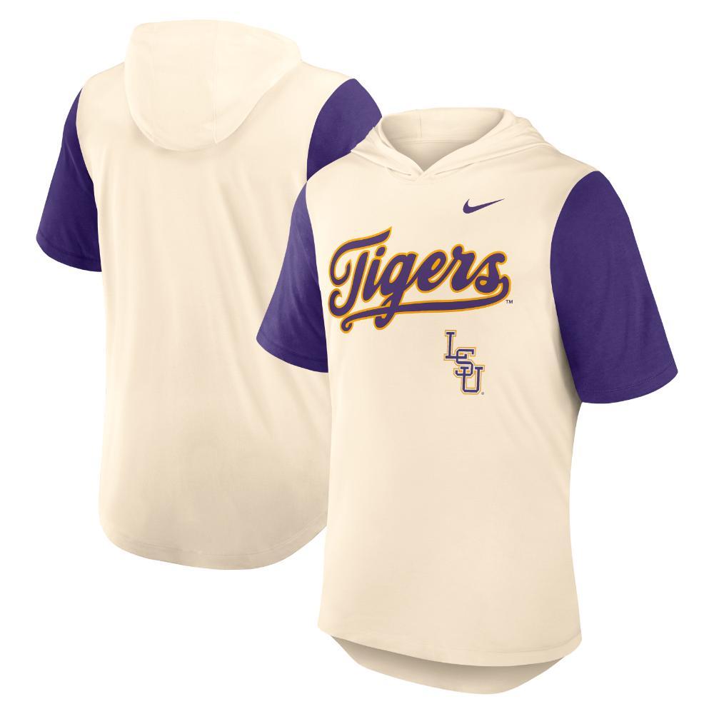 LSU Nike Dri-Fit Hoodie Tee