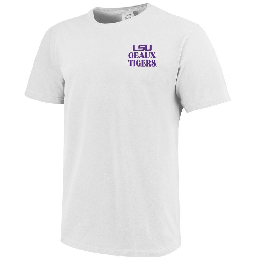 LSU | LSU Stadium Helmet Comfort Colors Tee | Alumni Hall