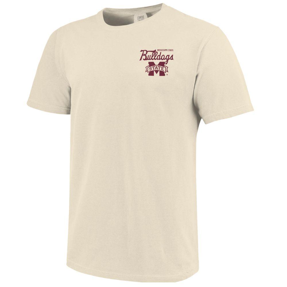 Bulldogs | Mississippi State Mascot Overlay Comfort Colors Tee | Alumni ...