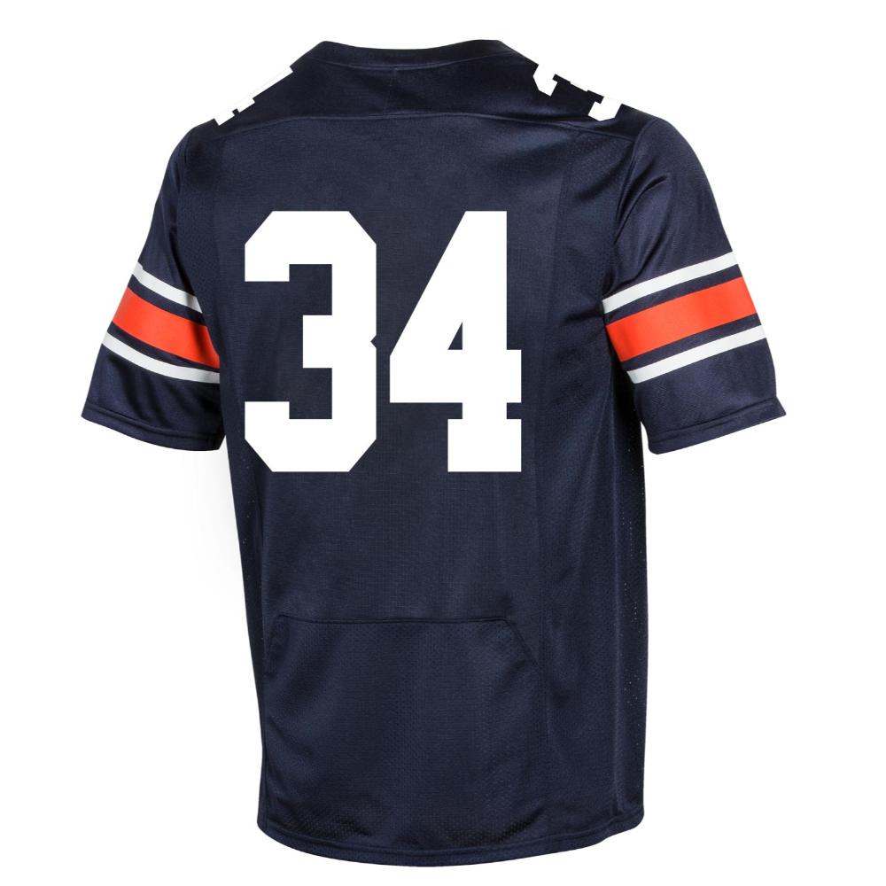 AUB, Auburn Vault #34 Basketball Replica Jersey