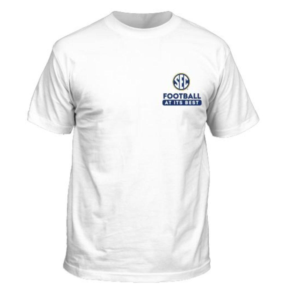 New World Graphics SEC Names in Football Comfort Colors Tee - White