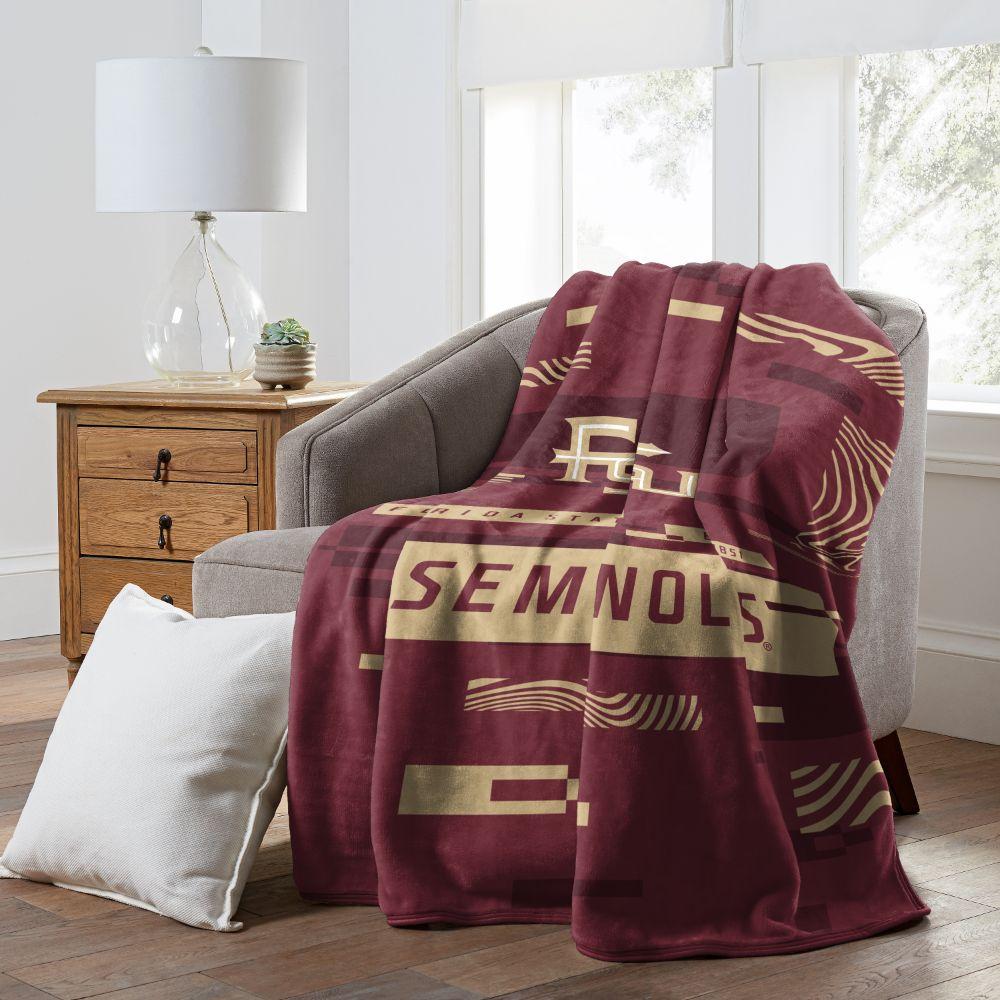 Buy NCAA Florida State Seminoles Raschel Throw Blanket