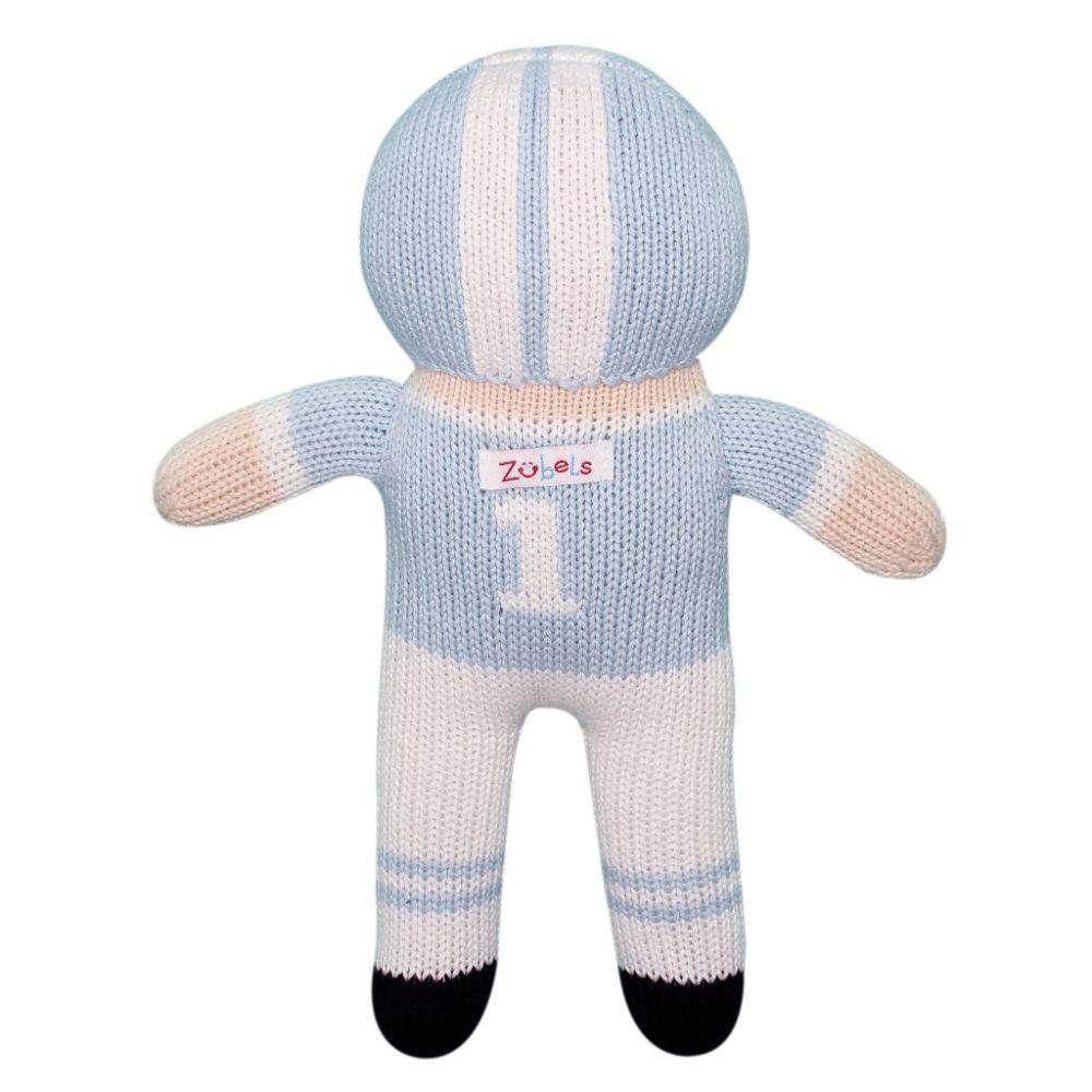 Football Plush Toy NWT New w/ Tag Toy Works Blue White Small