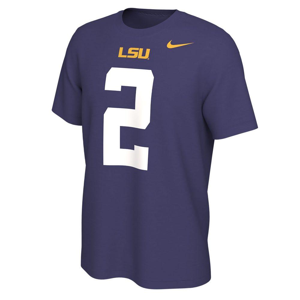 LSU | LSU Nike Retro Vets #2 Jefferson Tee | Alumni Hall