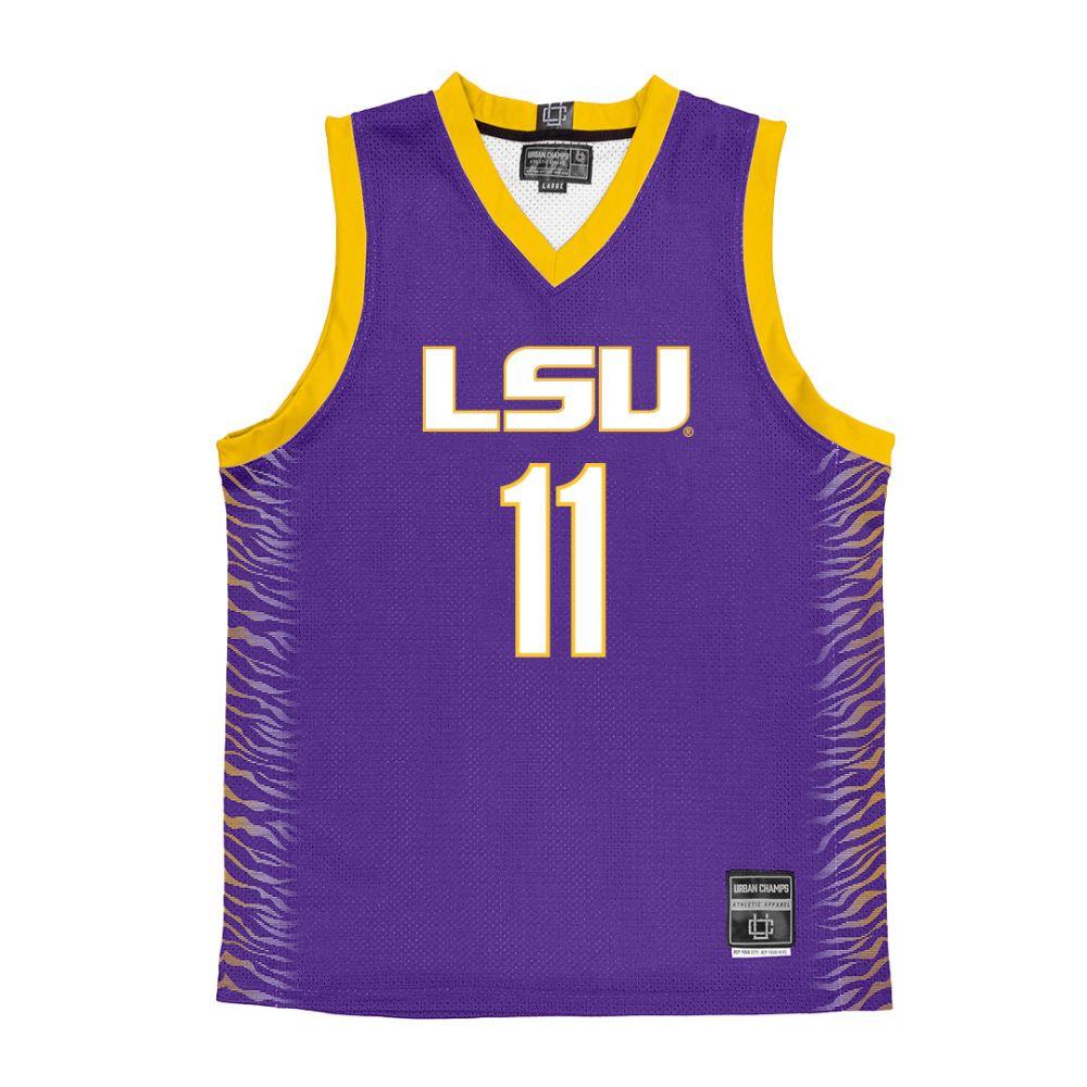 LSU | LSU Campus Ink Hailey Van Lith Jersey | Alumni Hall