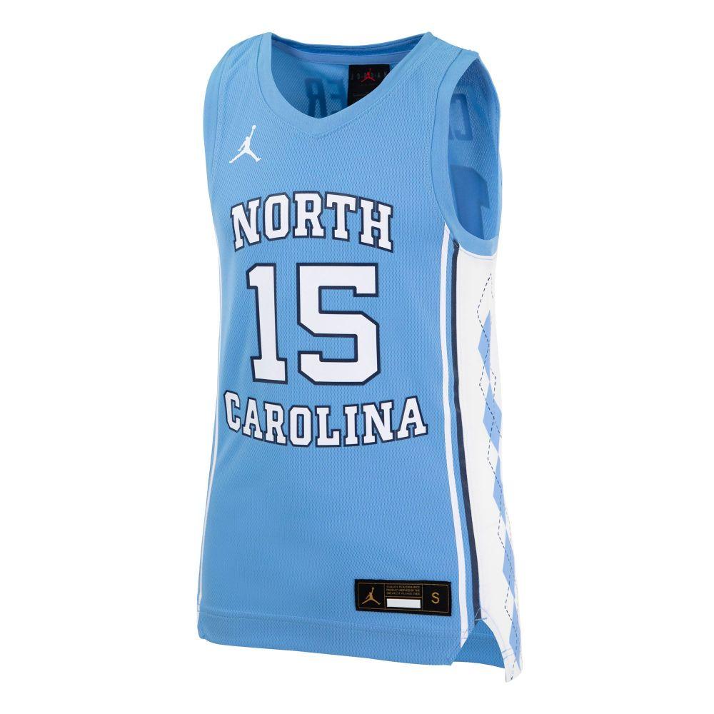 Nike Carolina Jordan Brand Limited Carter 15 Basketball Jersey - VALOR_BLUE