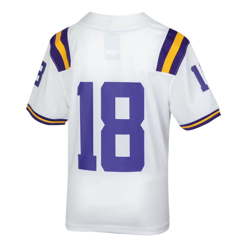 Odell Beckham Jr. LSU Tigers Nike Youth Alumni Jersey - White