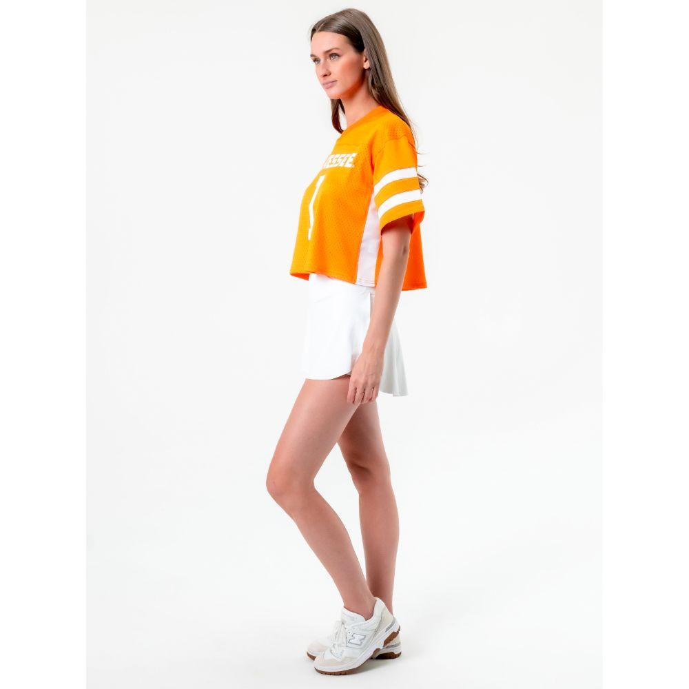 LSU Tigers Established & Co. Women's Fashion Boxy Cropped Football