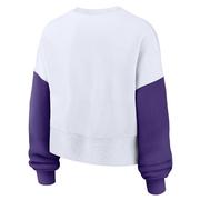 LSU Nike Women's Colorblock Fleece Crew