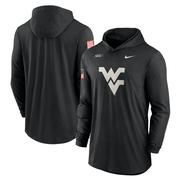 West Virginia Nike Military Dri-Fit Hoody Top