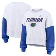 Florida Jordan Brand Women's Colorblock Fleece Crew