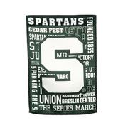 MSU Fan Rules House Flag