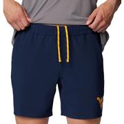 West Virginia Columbia Terminal Roamer Stretch Short