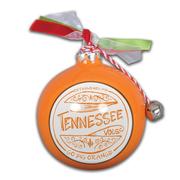 Tennessee Vols Ceramic Globe Ornament