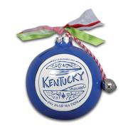 Kentucky Wildcats Ceramic Globe Ornament