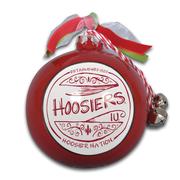 Indiana Hoosiers Ceramic Globe Ornament