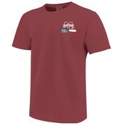 Mississippi State Slogan Mascot Comfort Colors Tee