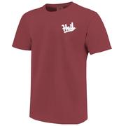 Mississippi State Statue Script Built Comfort Colors Tee