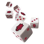 Arkansas 6 Dice Set