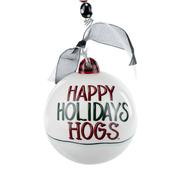 Arkansas Glory Haus Happy Holiday Santa Ornament