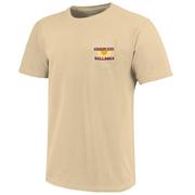 Mississippi State Image One Sunshine Sky Pocket Comfort Colors Tee