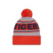 Clemson New Era Wordmark Knit Pom Beanie