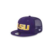 LSU New Era 950 Kids Snapback Flat Brim Hat