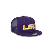 LSU New Era 950 Kids Snapback Flat Brim Hat